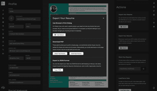 Reactive Resume Screenshot