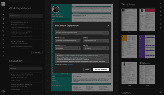Reactive Resume Screenshot